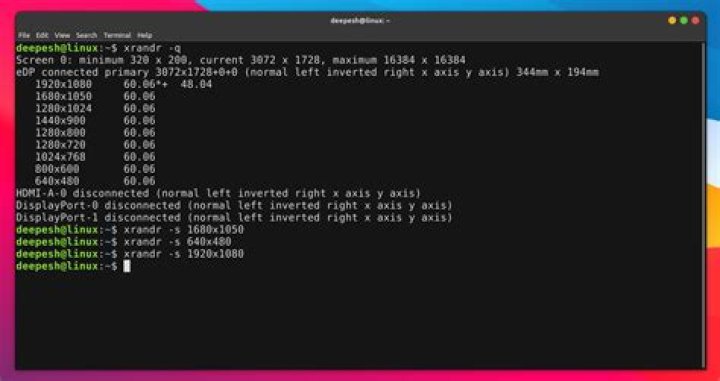 How can I change resolution using xrandr? [duplicate]
