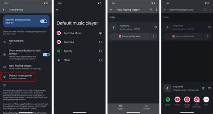 How can I change the default music player?