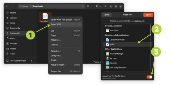 How can I change the default text editor from gedit to vim? [duplicate]
