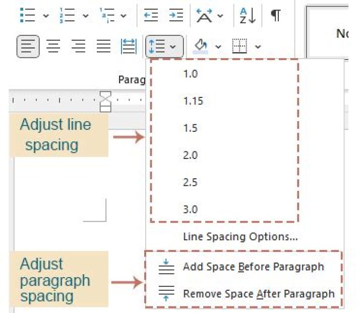 How can I change the line spacing for one paragraph in an HTML email template?