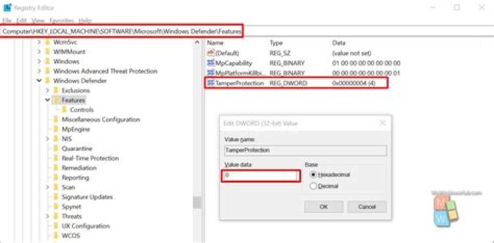 How can I change Win 10 protected registry entries?
