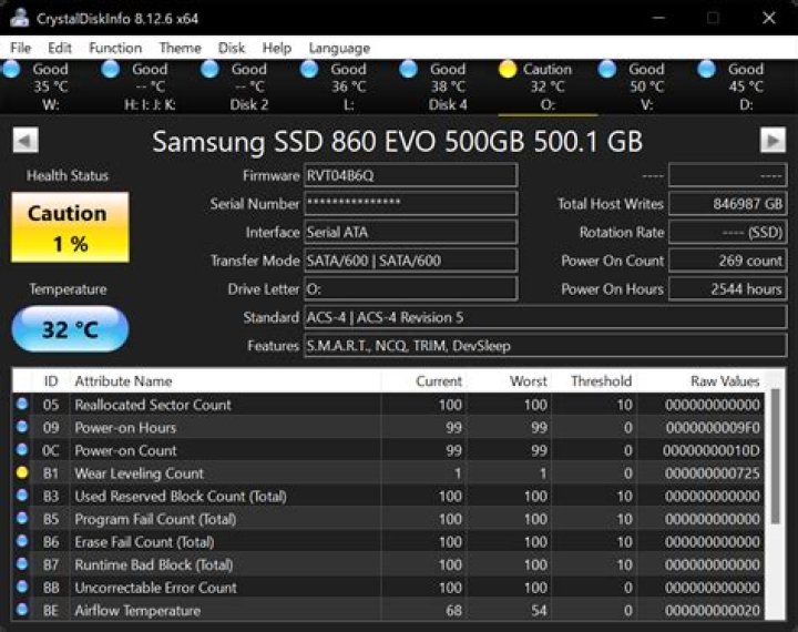 How can I check the health of my hard drive?