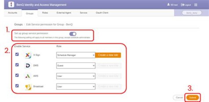 How can I check the permissions of a specific group?