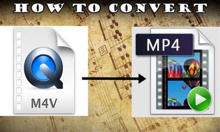 How can I convert an m4v video to a widely viewable format using ffmpeg?
