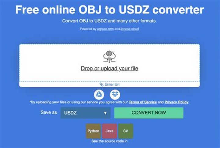 How can I convert .obj or .stl to .usdz without Vectary?