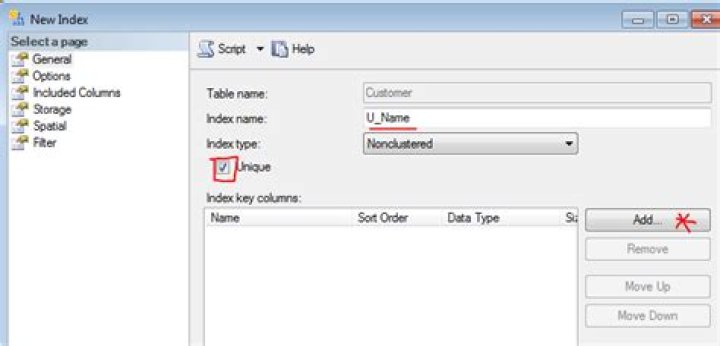 How can I create a unique constraint on my column (SQL Server 2008 R2)?