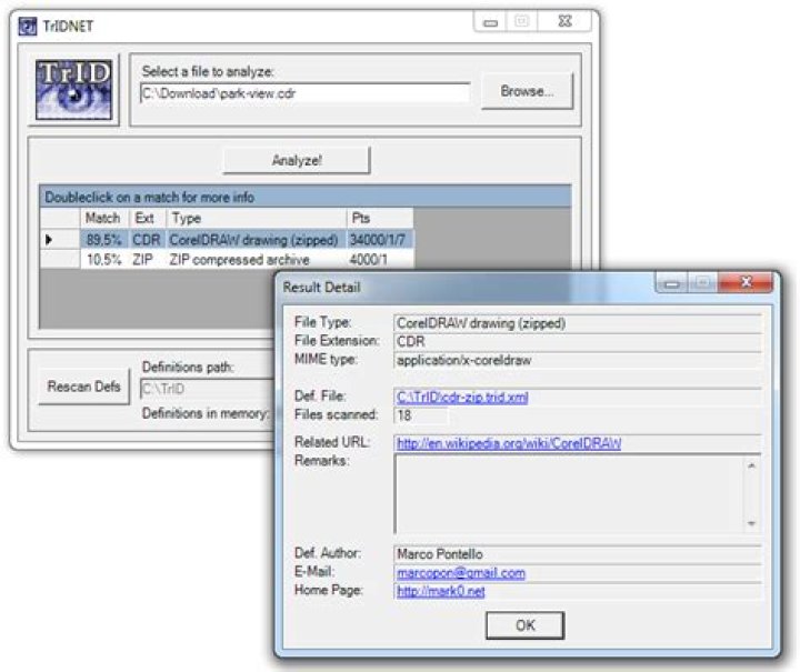 How can I determine file type without an extension on Windows?