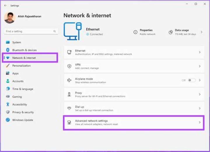 How can I disable network access for specific user?