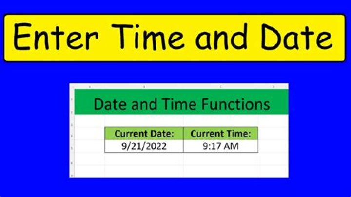 How can I display the current time & date setting?