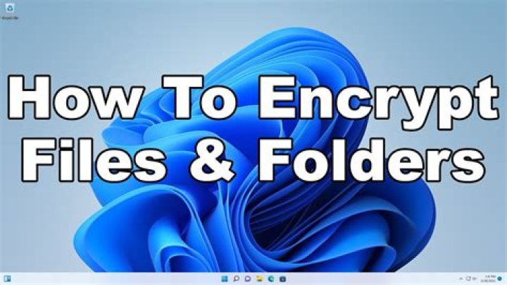 How can I easily encrypt a file?