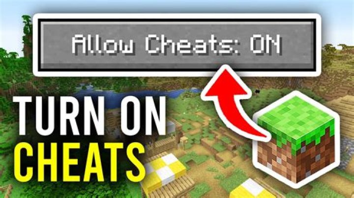 How can I enable cheats for the players on a Minecraft Server from the console?