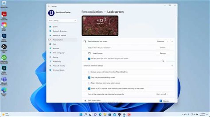 How can I enable the lockscreen on a livecd ubuntu test session?