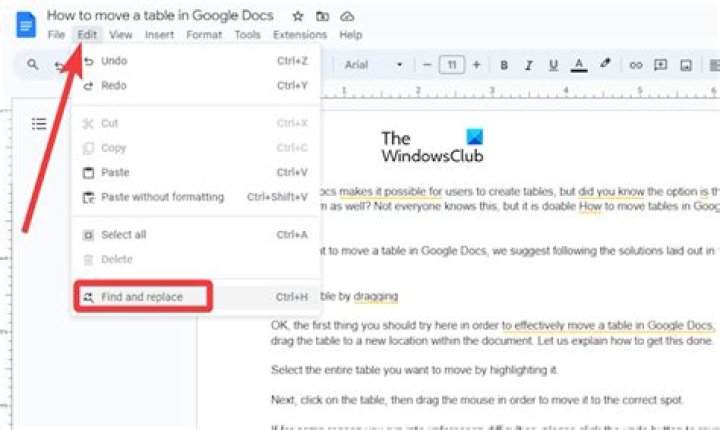 How can I find and replace text in Google Chrome?