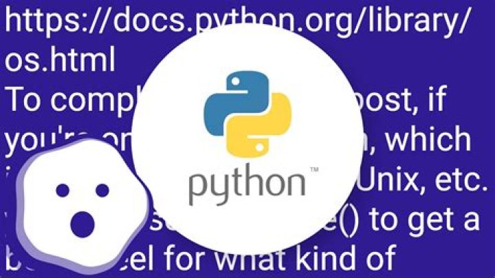 How can I find the current OS in Python? [duplicate]