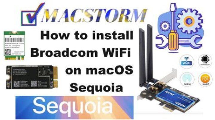 How can I get my broadcom wifi card to work?
