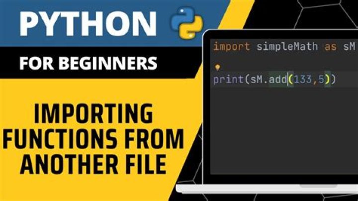 How can I import other Python files?