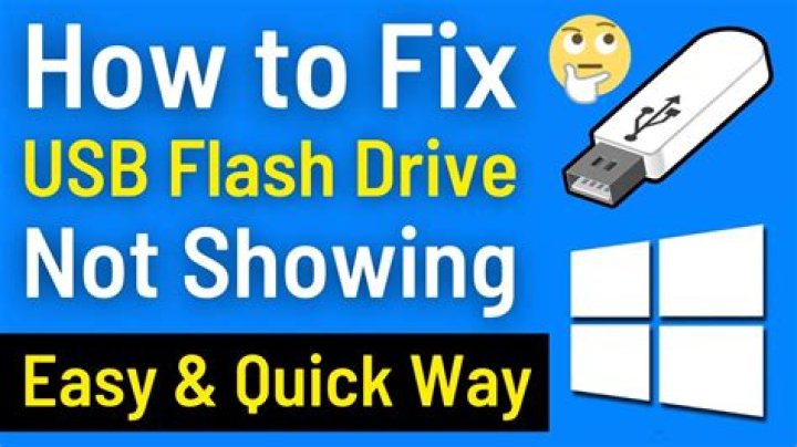 How can I make a USB flash drive appear/not appear as a CD drive?