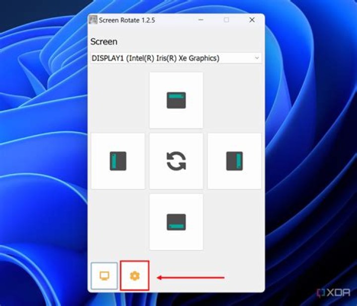 How can I make my screen blank by a shortcut?