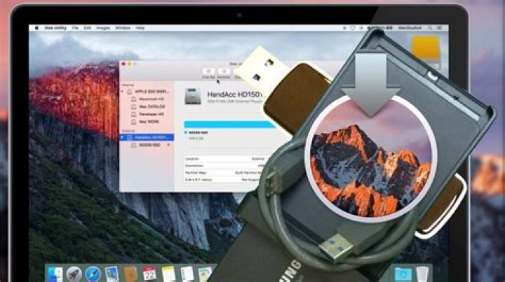 How can I mount an external hard drive in OSX safe boot mode?
