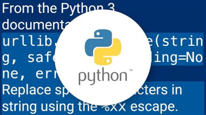 How can I percent-encode URL parameters in Python?