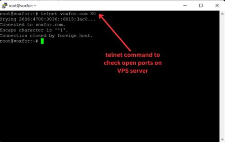 How can I quit when connected via telnet?