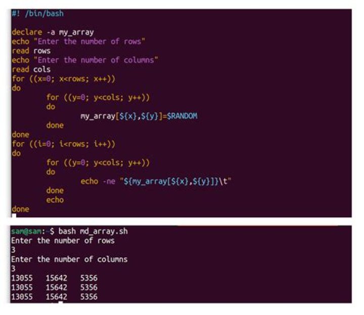 How can I read user input as an array in Bash?