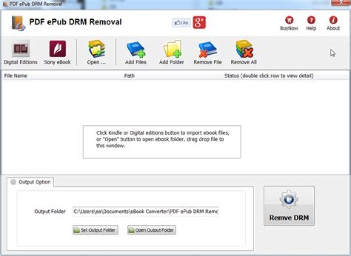 How can I remove the drm from an ePub file?
