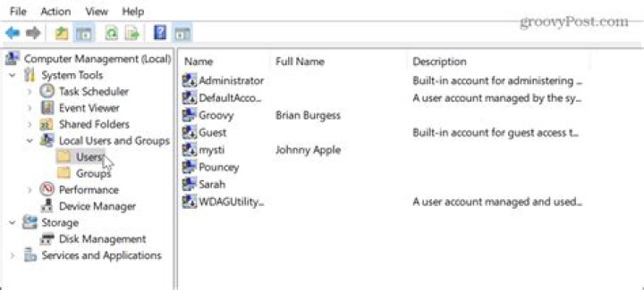How can I see all users of domain in this PC?