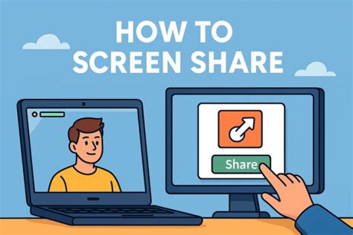 How can I share my screen via Skype Beta 5.5?