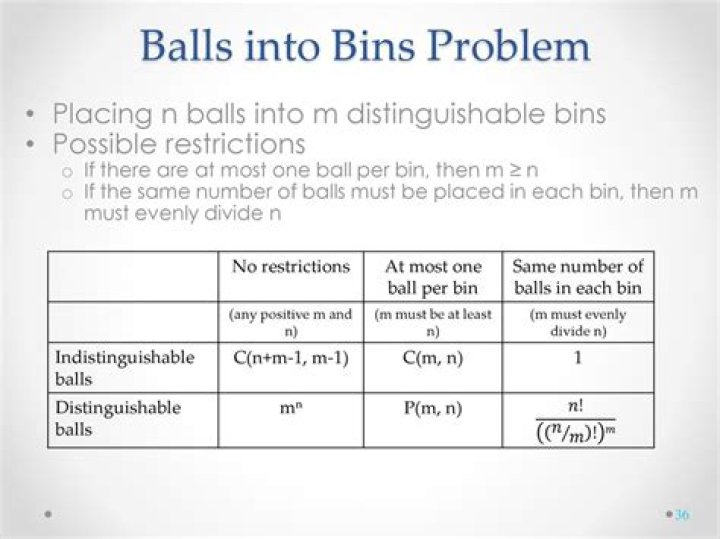 How can I solve bins-and-balls problems?