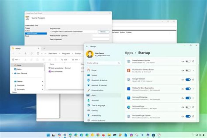 How can I start a program minimised, and restore maximised?