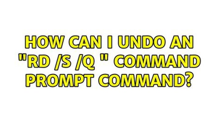How can I undo an 