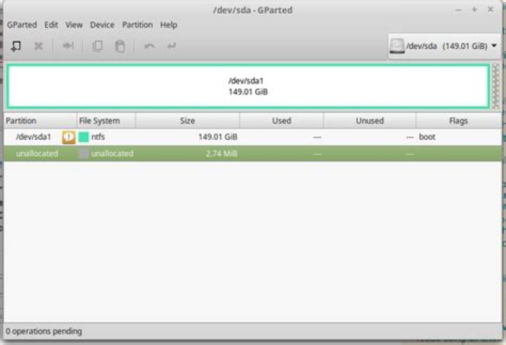 How can I undo “mark partition as active” using GParted/Linux live CD?