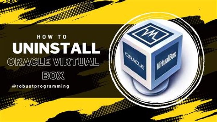 How can I uninstall Oracle Virtual Box for good? Virtual machine images still present after uninstall