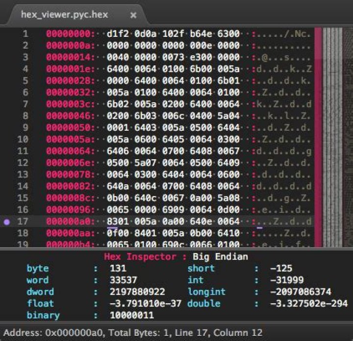 How can I view the binary contents of a file natively in Windows 7? (Is it possible.)