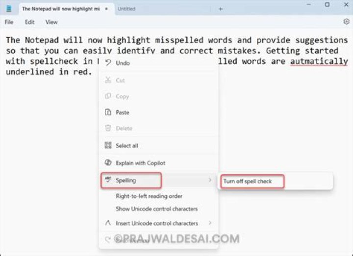 How can one turn off spell checking in Notepad++?