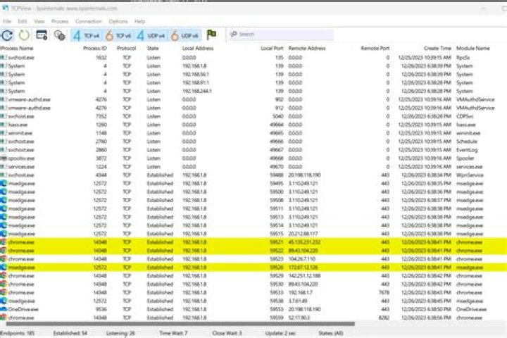 How can we find which process is using a particular port? [duplicate]