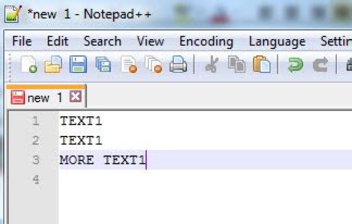 How do I add a number at the end of every line in Notepad++?