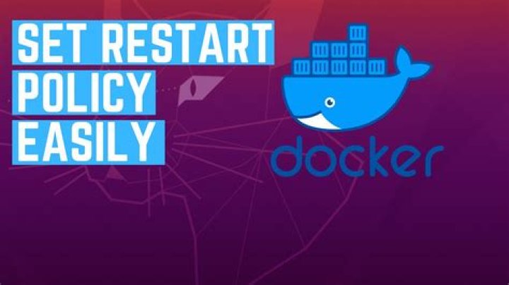 How do I autostart docker container at system reboot?