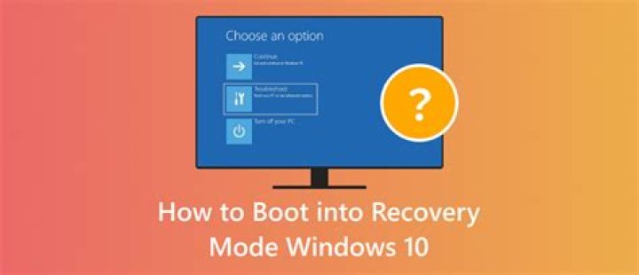 How do I boot into recovery mode?