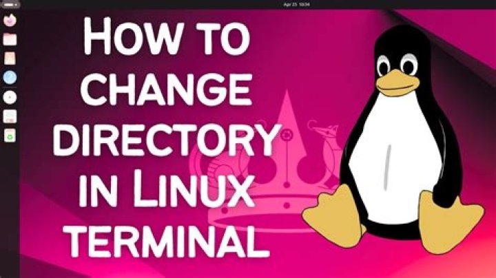 How do I change directories in the terminal, and know which directory I'm in?