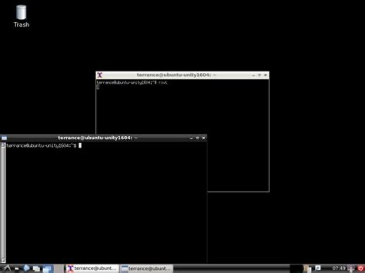 How do I change rxvt colors to white on black?