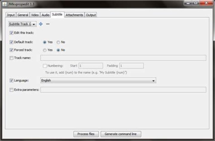 How do I change the default audio track of an MKV file?