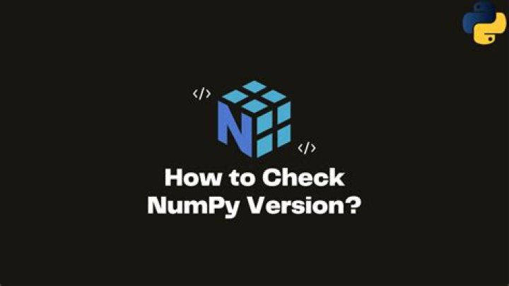 How do I check which version of NumPy I'm using?