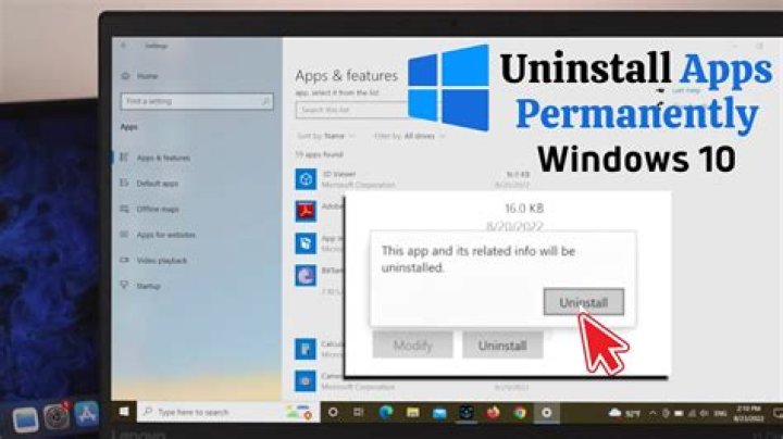 How do I completely remove/uninstall an application?