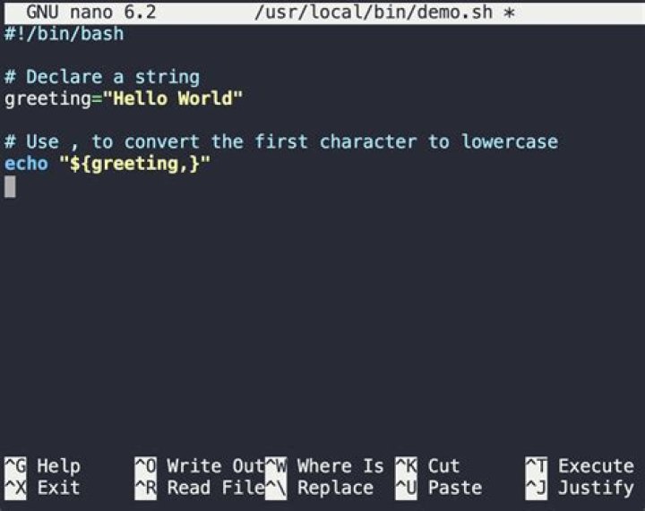 How do I convert a string to a lower case representation?