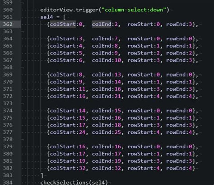 How do I do multi-line editing in Atom editor?