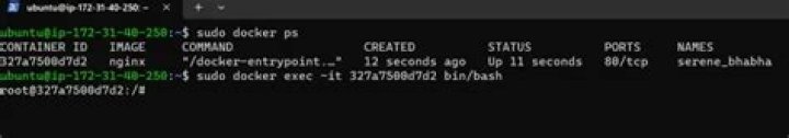 How do I edit a file after I shell to a Docker container?