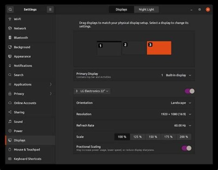 How do I enable 1.5x scaling on a hidpi (4k) monitor on ubuntu 18.04.1lts?