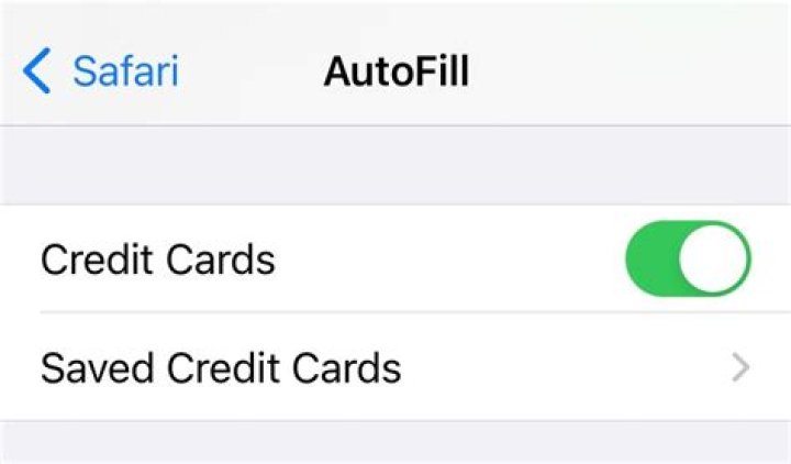 How do I enable credit card autofill feature outside U.S. and Canada?